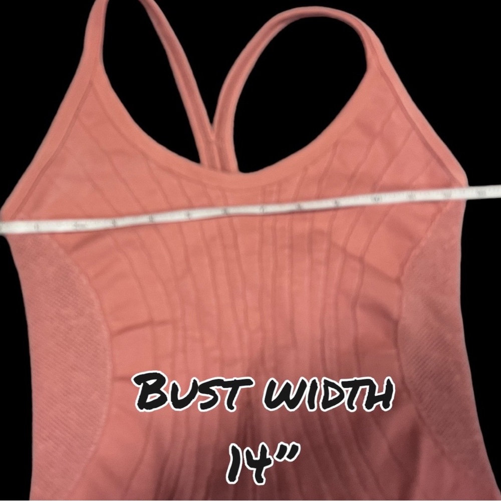 NWOT FP Movement bodysuit in apricot with light maroon and brown accents XS/S - Picture 4 of 12